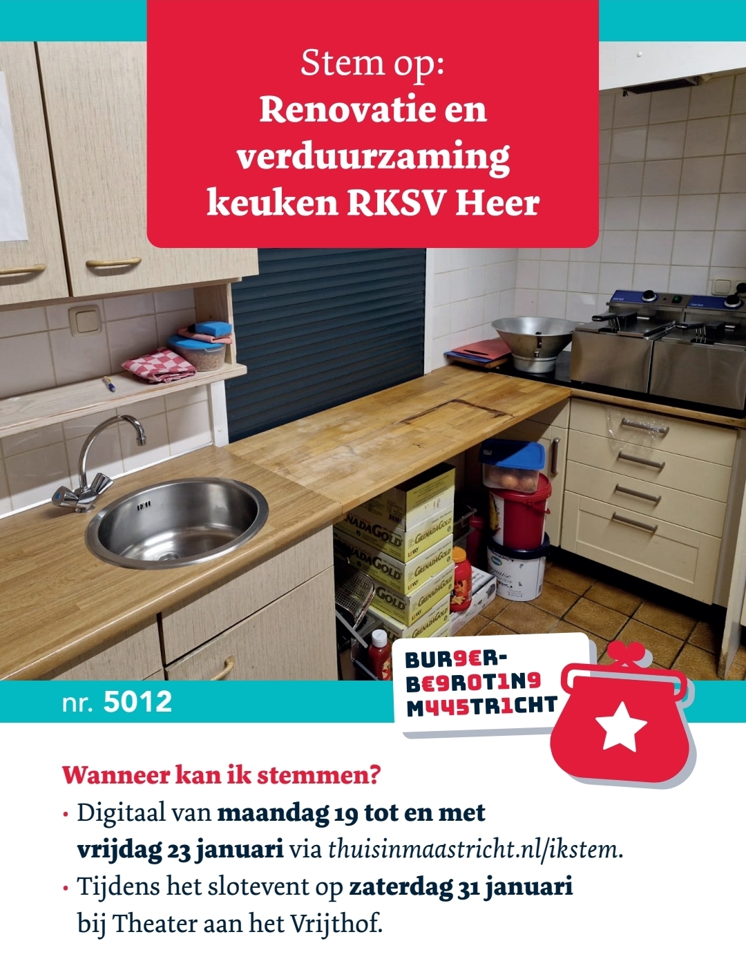 Burgerbegroting Maastricht – Stem op RKSV Heer!